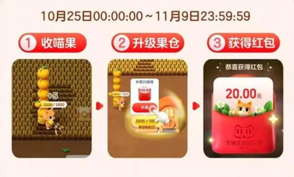 天猫双11喵果总动员活动怎么玩-喵果总动员活动玩法攻略