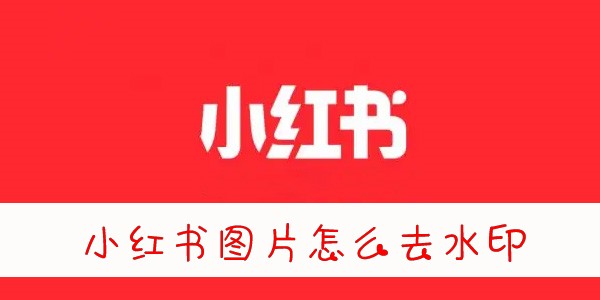 小红书图片无水印保存方法-小红书图片怎么去水印保存