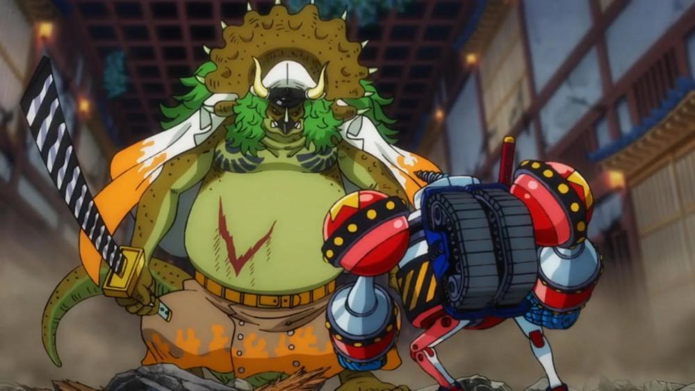 海贼王1041集：大和的能力曝光，幻兽种大口真神形态，索隆复活了