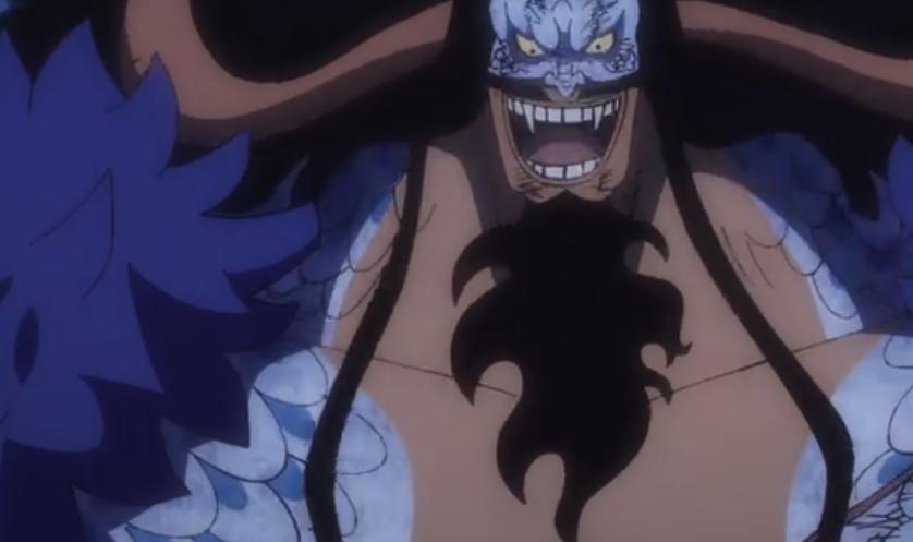 海贼王1041集：人兽型大和登场，但形象被丑化，弗兰奇力压佐佐木