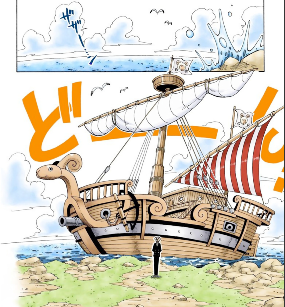 海贼王SBS-“梅丽号”完全图解，参观一下草帽团最初的家吧！