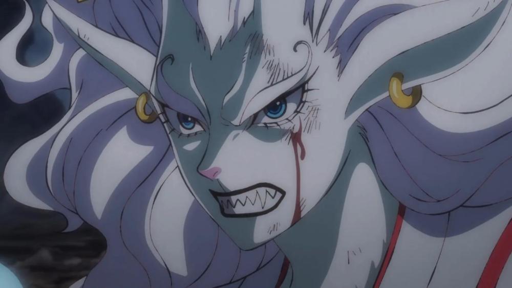 海贼王1042集：大和的实力达到准四皇水平，凯多不敢放水，太强了