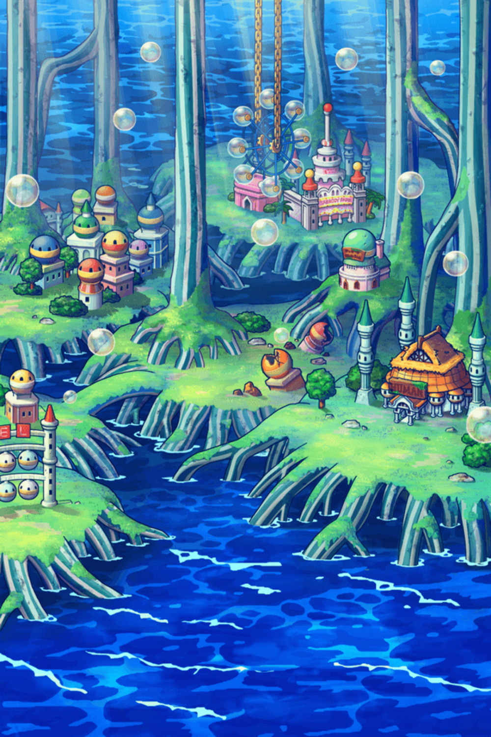 海贼王：各个国家全场景图赏【下篇】，为大家呈现后半段的冒险故事