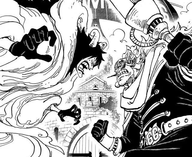 海贼王1068：伽治和凯撒和好，战桃丸带炽天使激战CP0，黄猿要来了