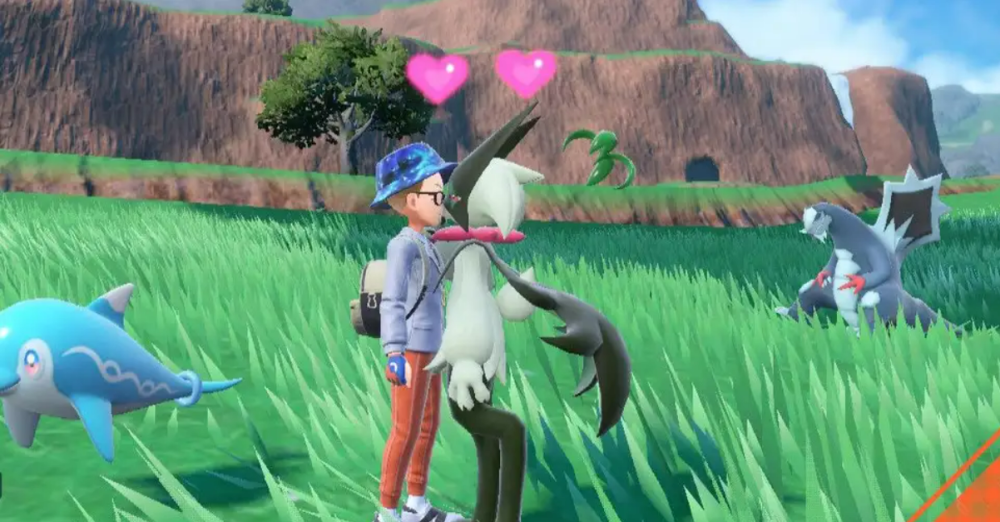 《宝可梦朱·紫》玩家发现了跟魔幻假面喵接吻的方法