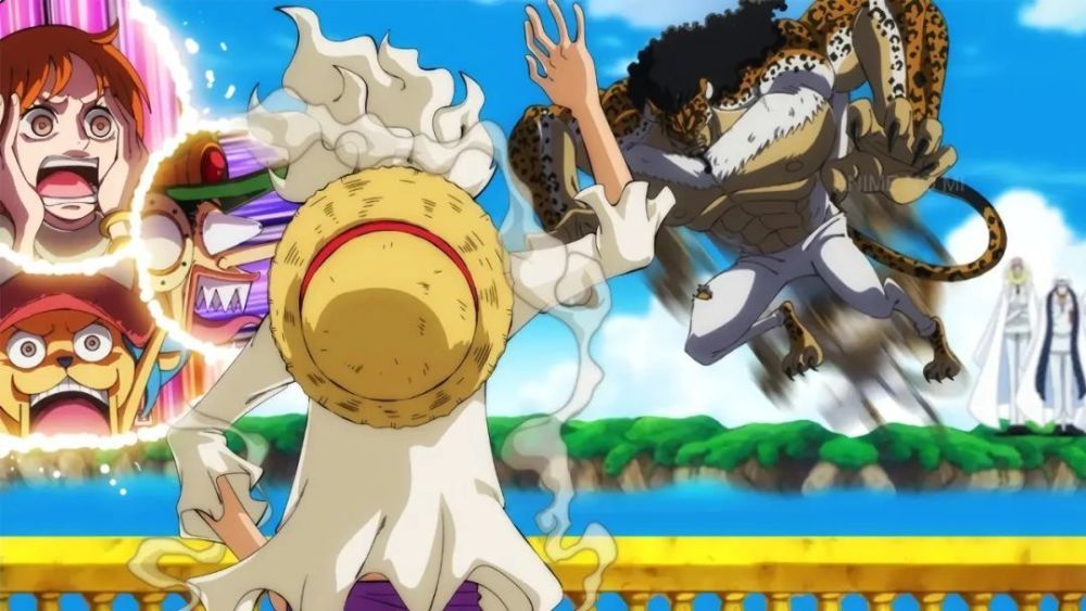 海贼王1068话，CP0终于进入蛋头岛，路飞和路奇宿命相遇