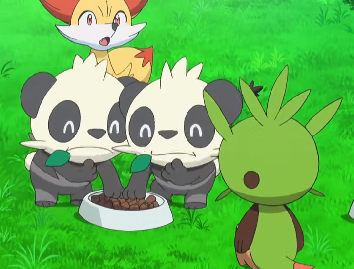 《宝可梦》顽皮熊猫与流氓熊猫，外表凶恶在动画里却不一定？