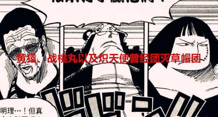 海贼王1069话：神反转，曾经团灭草帽团的配置，如今却成了好朋友