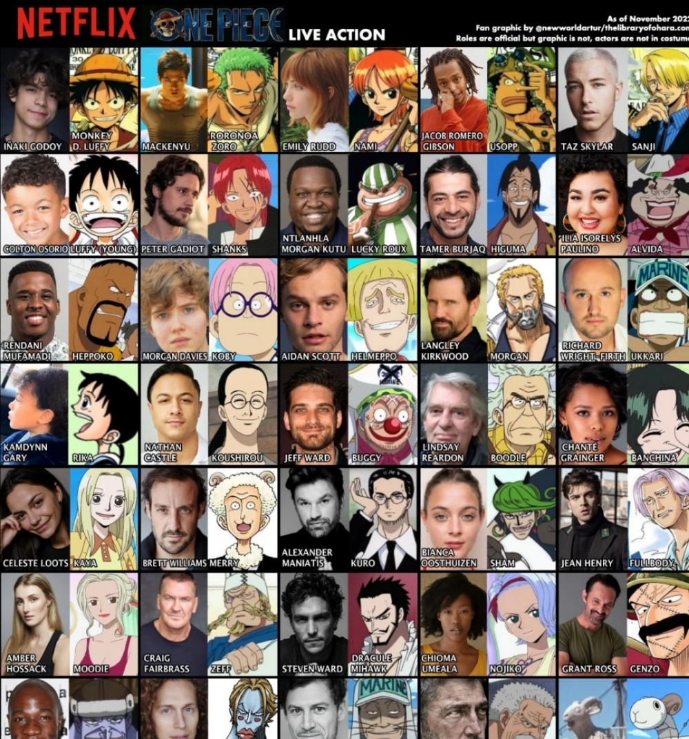 真人版《海贼王》演员亮相，这样的选角你满意吗？