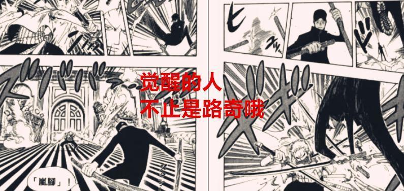 海贼王1069话细节：卡库其实也觉醒了，实力不输三灾，索隆兴奋了