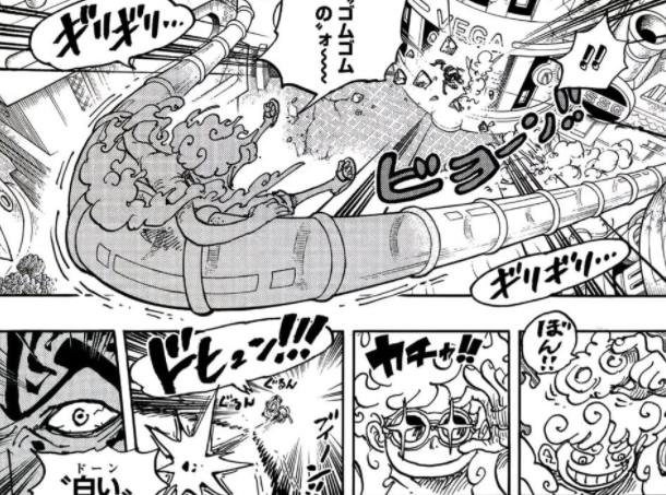 海贼王1070话情报汇总 路奇控制炽天使 可惜依旧被五档路飞完虐