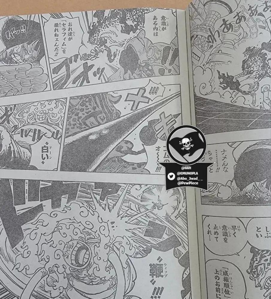 海贼王1070话情报：尼卡路飞要吃了路奇，小女帝拥有甜甜果实