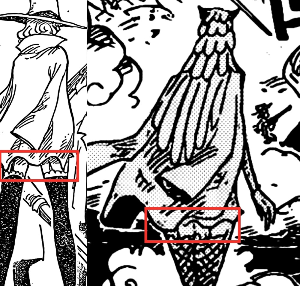 海贼王1070细节：“丝袜吊带”出卖斯图西，尾田又一次致敬司法岛