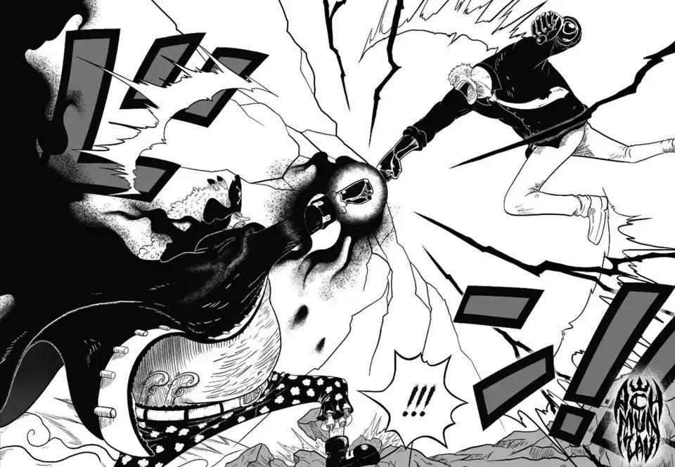 海贼王1072话情报：卡普激战黑胡子全员，尾田果然要写死他？