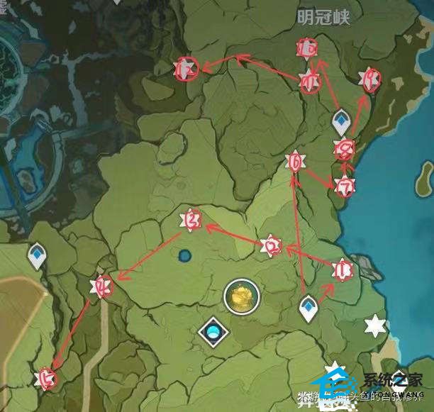 原神风神瞳分布位置大全(高清标点图) 65个风神瞳全收集攻略