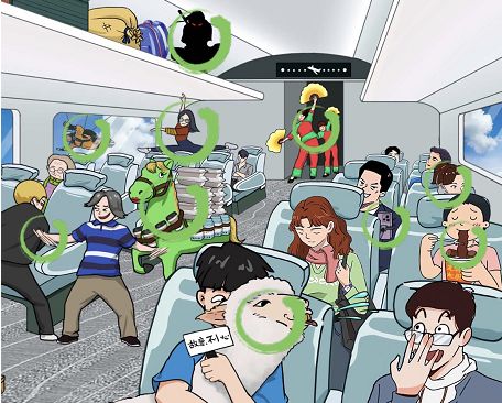 汉字找茬王离谱航班攻略  找出飞机12个离谱之处答案[多图]