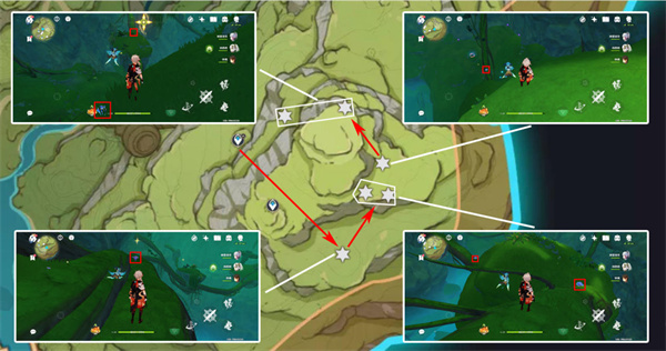 原神树王圣体菇位置高清图 树王圣体菇(81个)快速采集地点一览