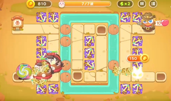 保卫萝卜4波仔很忙第3关攻略  波仔很忙第三关图文过关一览[多图]