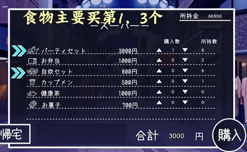 幸福宅女养成方法出门买东西攻略