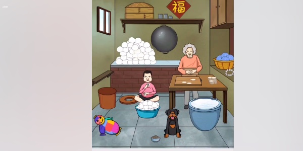 我玩梗贼6藏馒头怎么过 我玩梗贼6藏馒头通关攻略