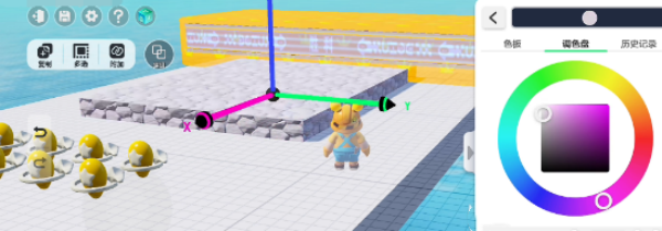 元梦之星做图时怎么变色(元梦之星做图时变色攻略)