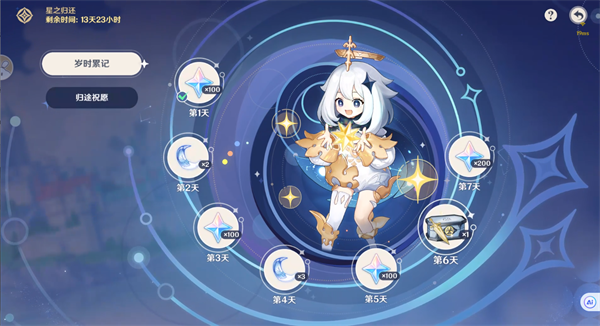 原神4.3回归礼包奖励详细介绍